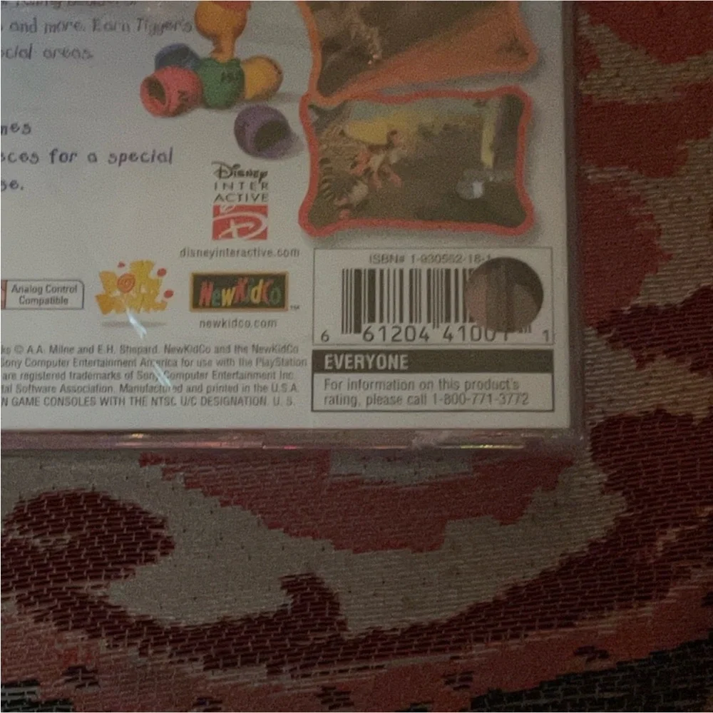 Tigger’s Honey Hunt, Disney PlayStation PS1 Game, New Factory Sealed